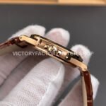 BBF Factory Patek Philippe Nautilus 5711/1R 40mm Rose Gold Brown Leather Strap Black Dial