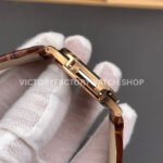 BBF Factory Patek Philippe Nautilus 5711/1R 40mm Rose Gold Brown Leather Strap Black Dial