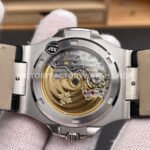 BBF Factory Patek Philippe Nautilus 5711G 40mm Leather Strap Grey Dial