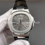 BBF Patek Philippe Nautilus 5711G grey dial leather strap