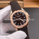 DDF Factory Patek Philippe Aquanaut 40mm 5167R-001 Rose Gold Brown Rubber Strap Brown Dial