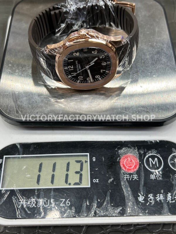 DDF Factory Patek Philippe Aquanaut 40mm 5167R-001 Rose Gold Brown Rubber Strap Brown Dial