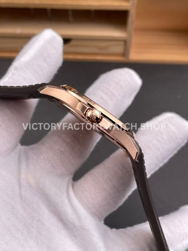 DDF Factory Patek Philippe Aquanaut 40mm 5167R-001 Rose Gold Brown Rubber Strap Brown Dial