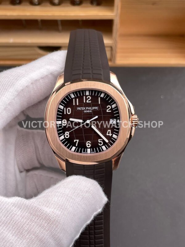 DDF Patek Philippe Aquanaut 5167R-001 brown dial rose gold