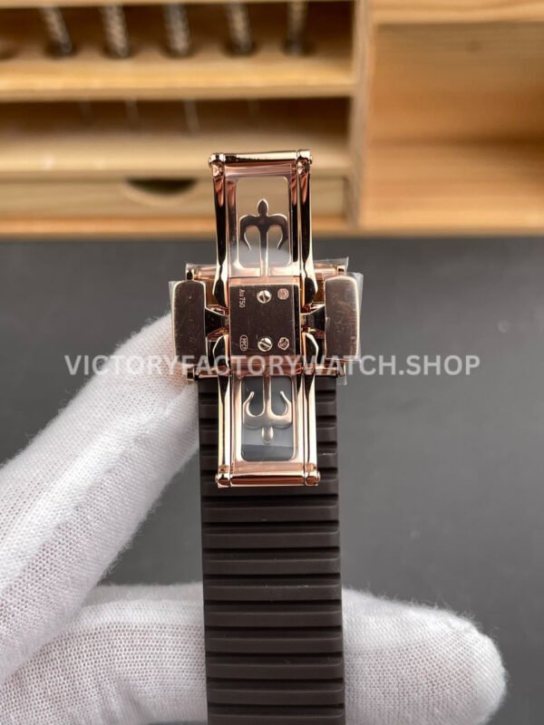 DDF Factory Patek Philippe Aquanaut 40mm 5167R-001 Rose Gold Brown Rubber Strap Brown Dial