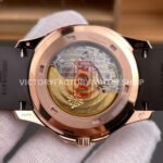 DDF Factory Patek Philippe Aquanaut 40mm 5167R-001 Rose Gold Brown Rubber Strap Brown Dial