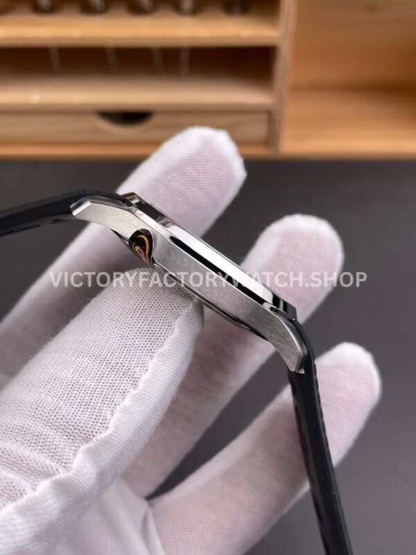 DDF Factory Patek Philippe Aquanaut 5167/1A-001 40mm Steel Black Rubber Strap Arabic Numerals Black Dial