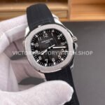 DDF Factory Patek Philippe Aquanaut 5167/1A-001 40mm Steel Black Rubber Strap Arabic Numerals Black Dial