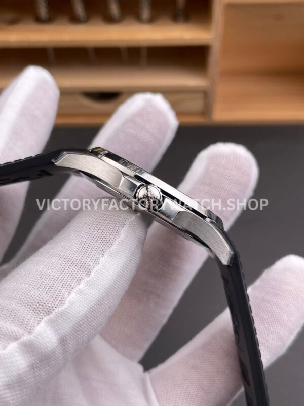 DDF Factory Patek Philippe Aquanaut 5167/1A-001 40mm Steel Black Rubber Strap Arabic Numerals Black Dial