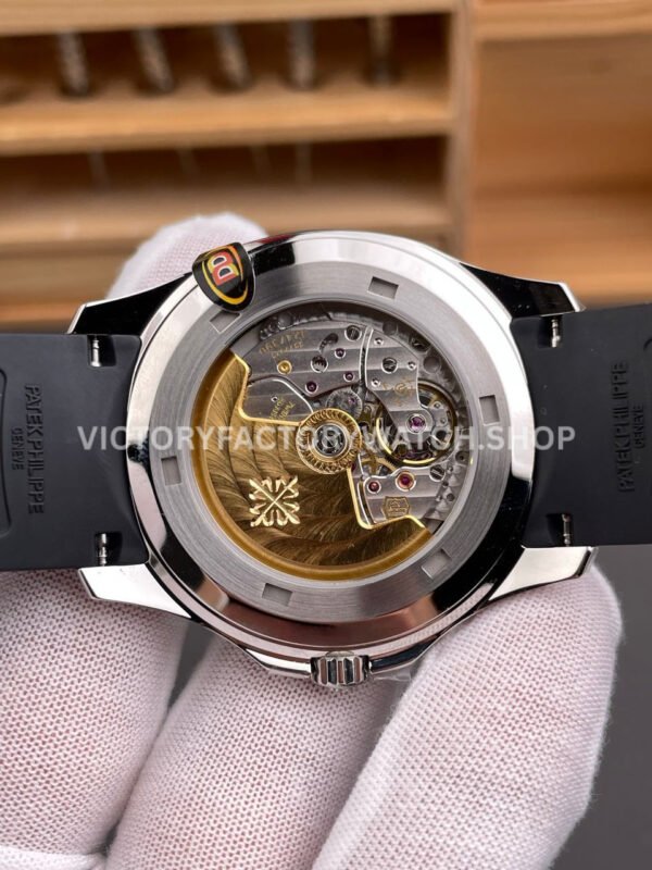 DDF Factory Patek Philippe Aquanaut 5167/1A-001 40mm Steel Black Rubber Strap Arabic Numerals Black Dial