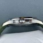 DDF Factory Patek Philippe Aquanaut 5168G-010 42mm White Gold Rubber Strap Avocado Green Dial