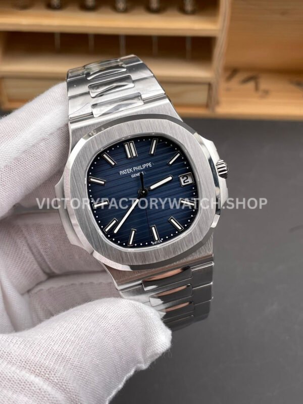 DDF Factory Patek Philippe Nautilus 41mm 5811/1G-001 White Gold Blue Dial