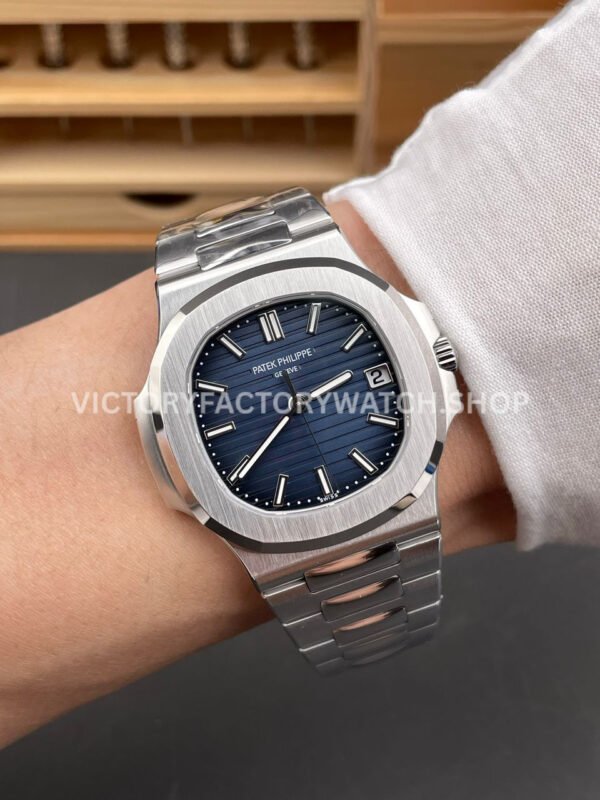 DDF Factory Patek Philippe Nautilus 41mm 5811/1G-001 White Gold Blue Dial
