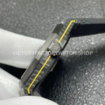 DIW Factory Audemars Piguet Royal Oak 15500 VOIDLINE 41mm Carbon Fiber Orange Line Rubber Strap Black Dial