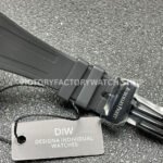 DIW Factory Audemars Piguet Royal Oak 15500 VOIDLINE 41mm Carbon Fiber Green Line Rubber Strap Black Dial