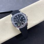 E7 Factory Patek Philippe Aquanaut 5167A-001 40mm Rubber Strap Black Dial
