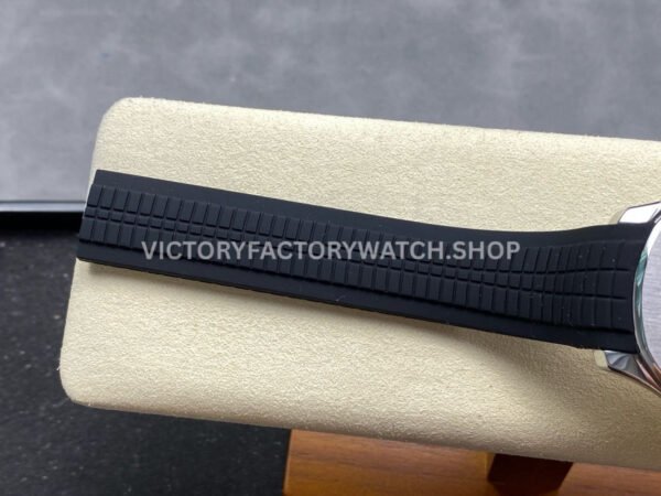 E7 Factory Patek Philippe Aquanaut 5167A-001 40mm Black Rubber Strap Black Dial