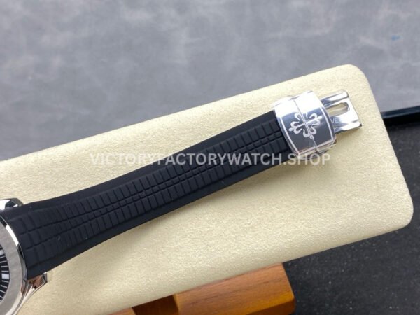 E7 Factory Patek Philippe Aquanaut 5167A-001 40mm Rubber Strap Black Dial