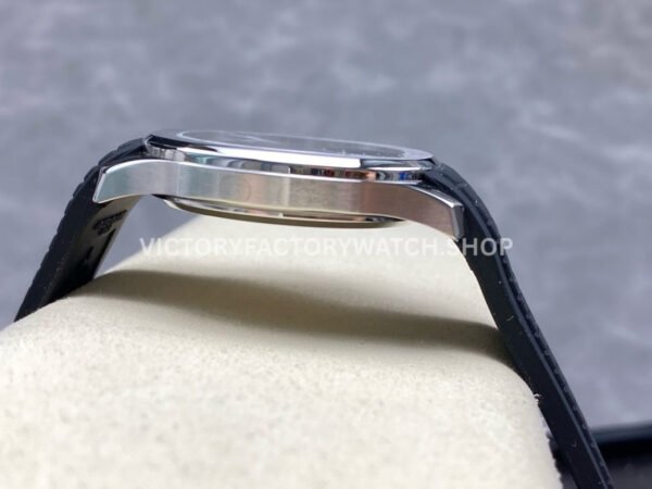 E7 Factory Patek Philippe Aquanaut 5167A-001 40mm Black Rubber Strap Black Dial