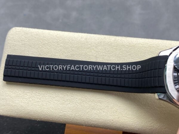 E7 Factory Patek Philippe Aquanaut 5167A-001 40mm Rubber Strap Black Dial