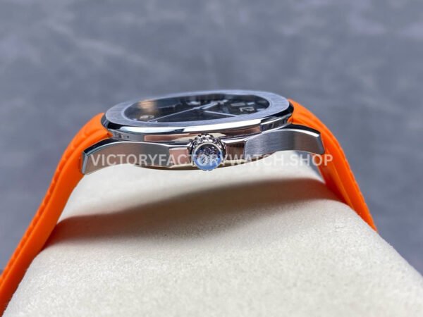 E7 Factory Patek Philippe Aquanaut 5167A-001 40mm Orange Rubber Strap Black Dial