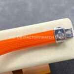 E7 Factory Patek Philippe Aquanaut 5167A-001 40mm Orange Rubber Strap Black Dial