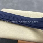 E7 Factory Patek Philippe Aquanaut 5168G-001 40mm White Gold Rubber Strap Blue Dial