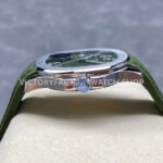 E7 Factory Patek Philippe Aquanaut 5168G-010 40mm White Gold Rubber Strap Avocado Green Dial