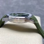 E7 Factory Patek Philippe Aquanaut 5168G-010 40mm White Gold Rubber Strap Avocado Green Dial