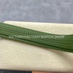 E7 Factory Patek Philippe Aquanaut 5168G-010 40mm White Gold Rubber Strap Avocado Green Dial