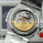 E7 Factory Patek Philippe Emerald Nautilus 5711 40mm Full Platinum Red Diamond Bezel Diamond Dial