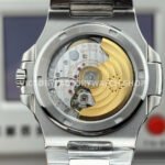 E7 Factory Patek Philippe Emerald Nautilus 5711/113P-001 40mm Full Green Diamond Bezel Platinum Gray Dial