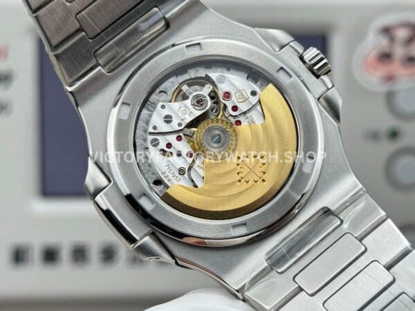 E7 Factory Patek Philippe Nautilus 5711 40mm White Gold Baguette Diamond Bezel Diamond Dial