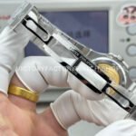 E7 Factory Patek Philippe Nautilus 5711 40mm White Gold Diamond Bezel Diamond Silver Dial