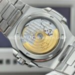 E7 Factory Patek Philippe Nautilus 5711 40mm White Gold Diamond Bezel Diamond Silver Dial