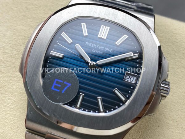 E7 Factory Patek Philippe Nautilus 57111A-010 40mm Blue Dial