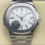 E7 Patek Philippe Nautilus 5711 1A 011 white dial steel