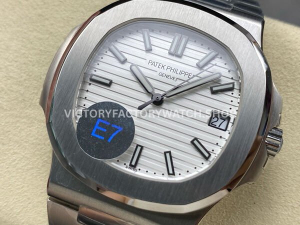 E7 Factory Patek Philippe Nautilus 5711/1A-011 40mm Full Steel White Dial