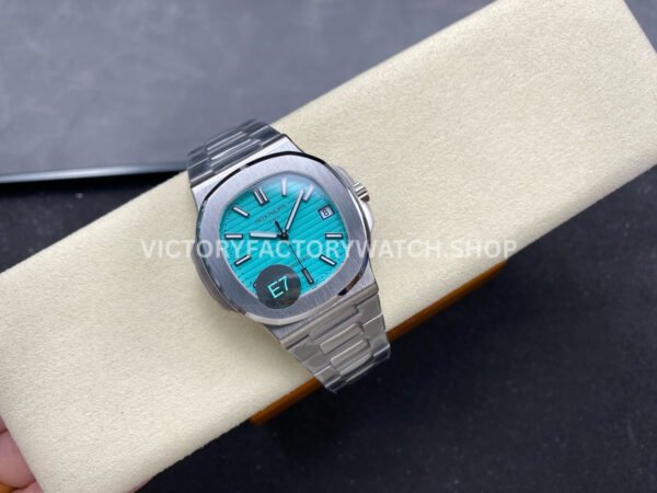 E7 Factory Patek Philippe Nautilus 57111A-018 40mm Full Steel Tiffany Blue Dial