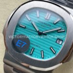 E7 Factory Patek Philippe Nautilus 57111A-018 40mm Full Steel Tiffany Blue Dial