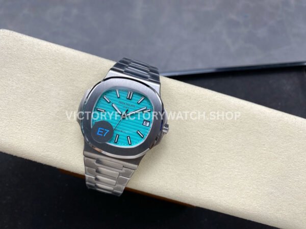 E7 Factory Patek Philippe Nautilus 57111A-018 40mm Full Steel Tiffany Blue Dial