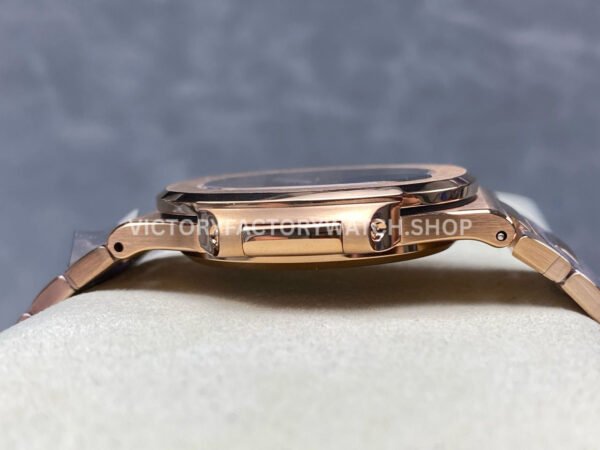E7 Factory Patek Philippe Nautilus 5711/1R-001 40mm Full Rose Gold Brown Dial