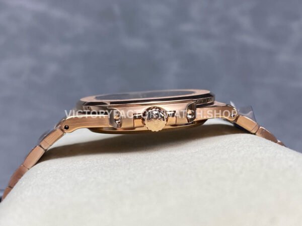 E7 Factory Patek Philippe Nautilus 5711/1R-001 40mm Full Rose Gold Brown Dial