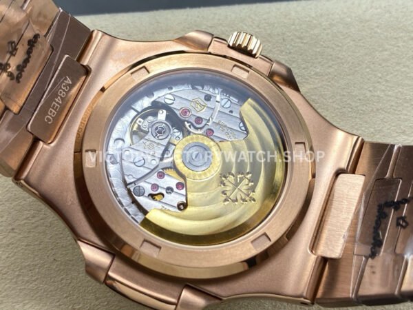 E7 Factory Patek Philippe Nautilus 5711/1R-001 40mm Full Rose Gold Brown Dial