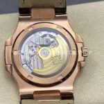 E7 Factory Patek Philippe Nautilus 5711/1R-001 40mm Leather Strap Rose Gold Brown Dial