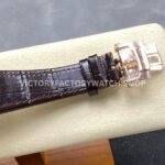 E7 Factory Patek Philippe Nautilus 5711/1R-001 40mm Leather Strap Rose Gold Brown Dial