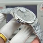 E7 Factory Patek Philippe Nautilus 5719G-010 40mm White Gold Diamond Bezel Diamond Dial