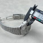 E7 Factory Patek Philippe Nautilus 57191G-001 40mm White Gold Diamond Bezel Diamond Dial