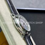 GR Factory Patek Philippe Annual Calendar 5205G-010 40mm White Gold Leather Strap Silver Dial