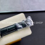 GR Factory Patek Philippe Annual Calendar 5205G-010 40mm White Gold Leather Strap Silver Dial